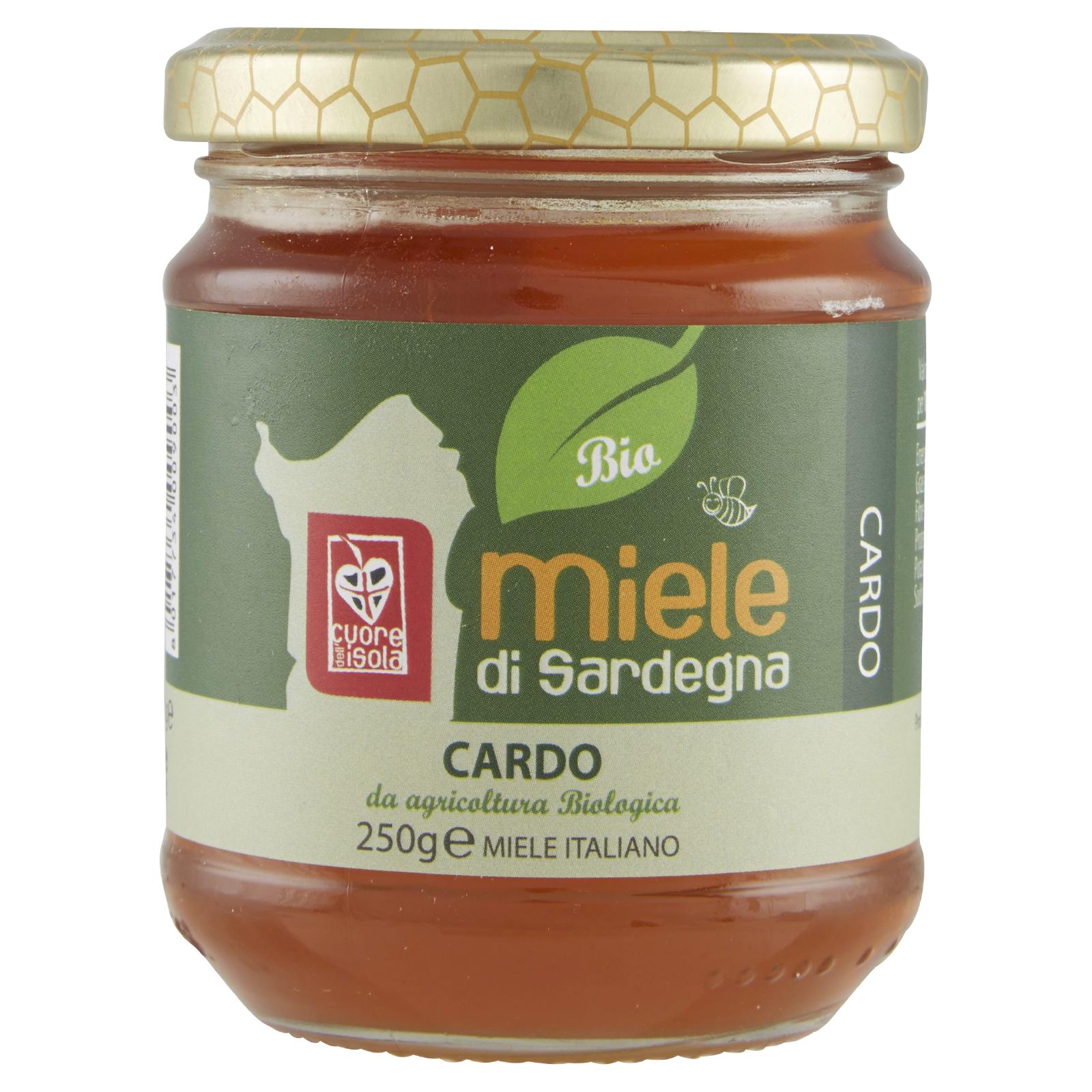 Cuore dell'Isola Miele di Cardo Bio 250 g