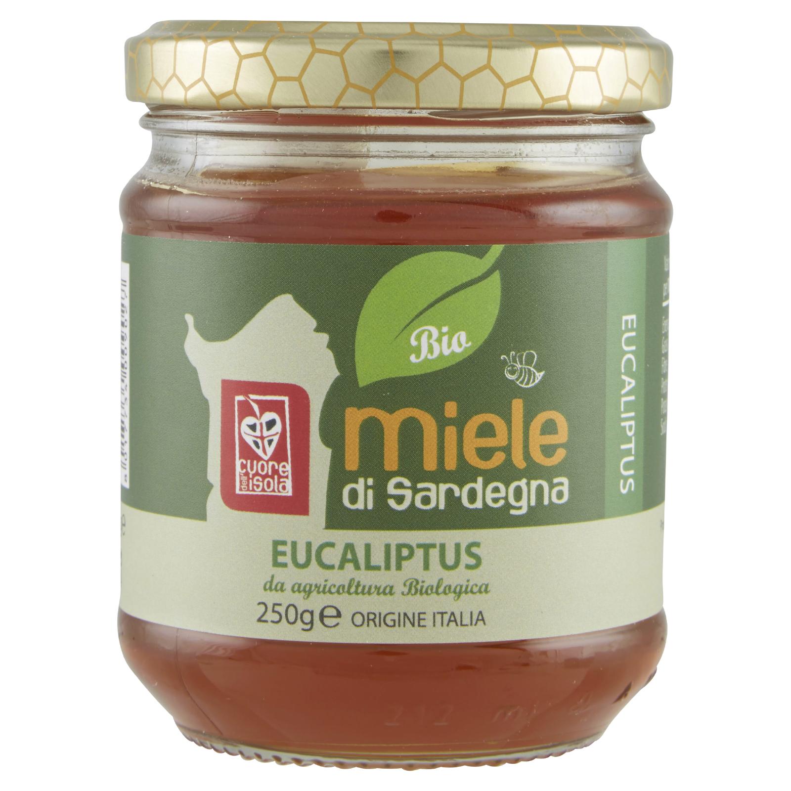 Cuore dell'Isola Miele di Eucalipto Bio 250 g
