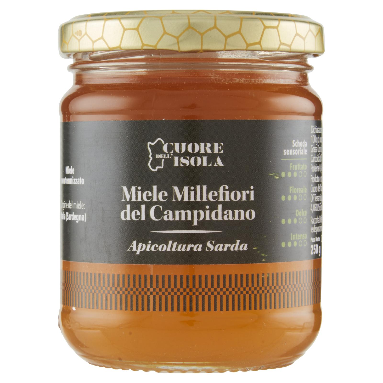 Cuore dell'Isola Miele Millefiori del Campidano 250 g
