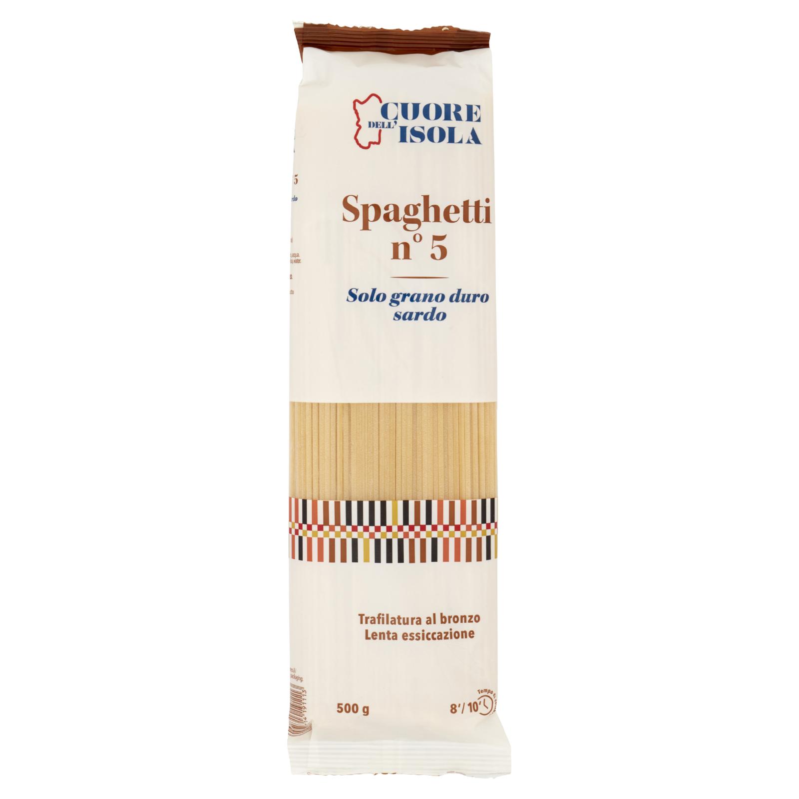 Cuore dell'Isola Spaghetti n° 5 500 g