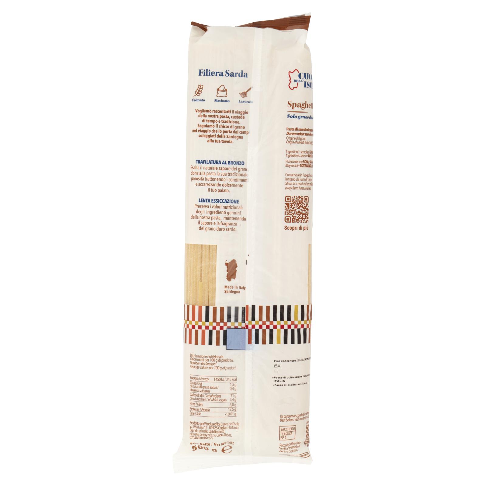 Cuore dell'Isola Spaghetti n° 5 500 g