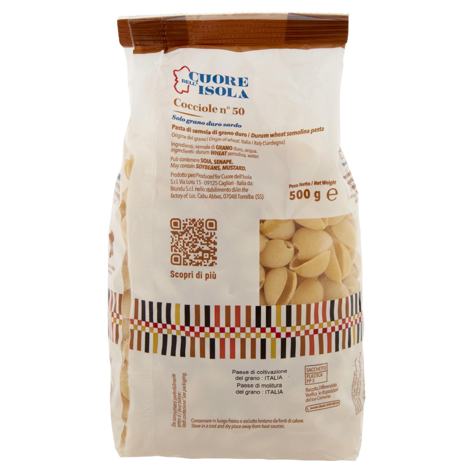 Cuore dell'Isola Cocciole n° 50 500 g
