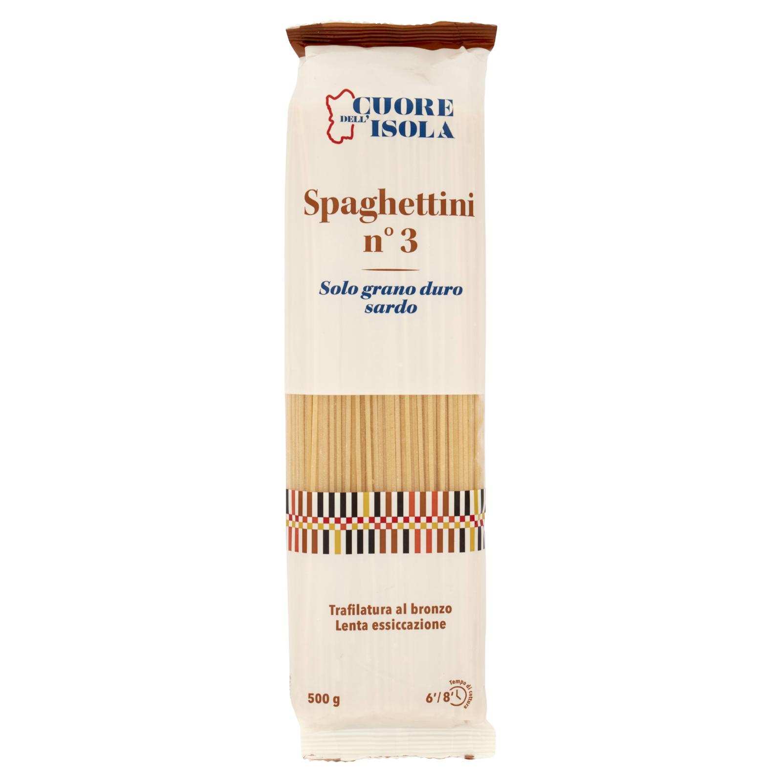 Cuore dell'Isola Spaghettini n°3 500 g
