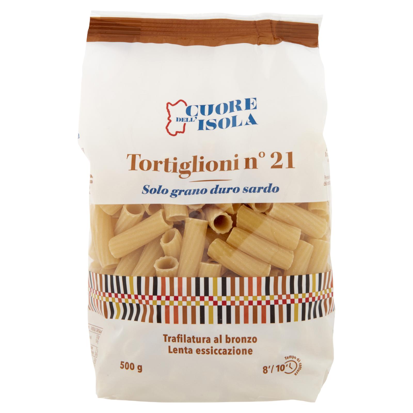 Cuore dell'Isola Tortiglioni n° 21 500 g