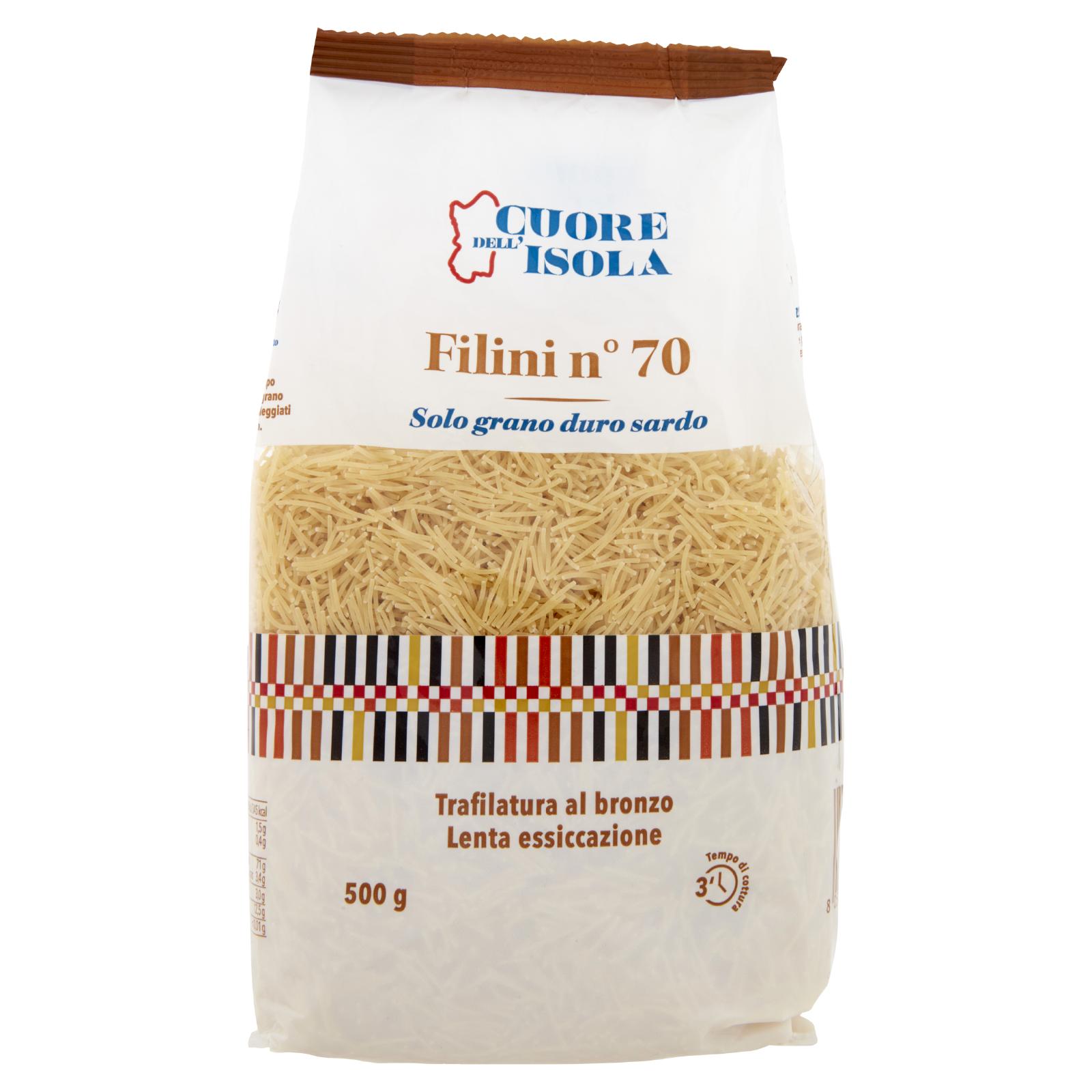 Cuore dell'Isola Filini n°70 500 g