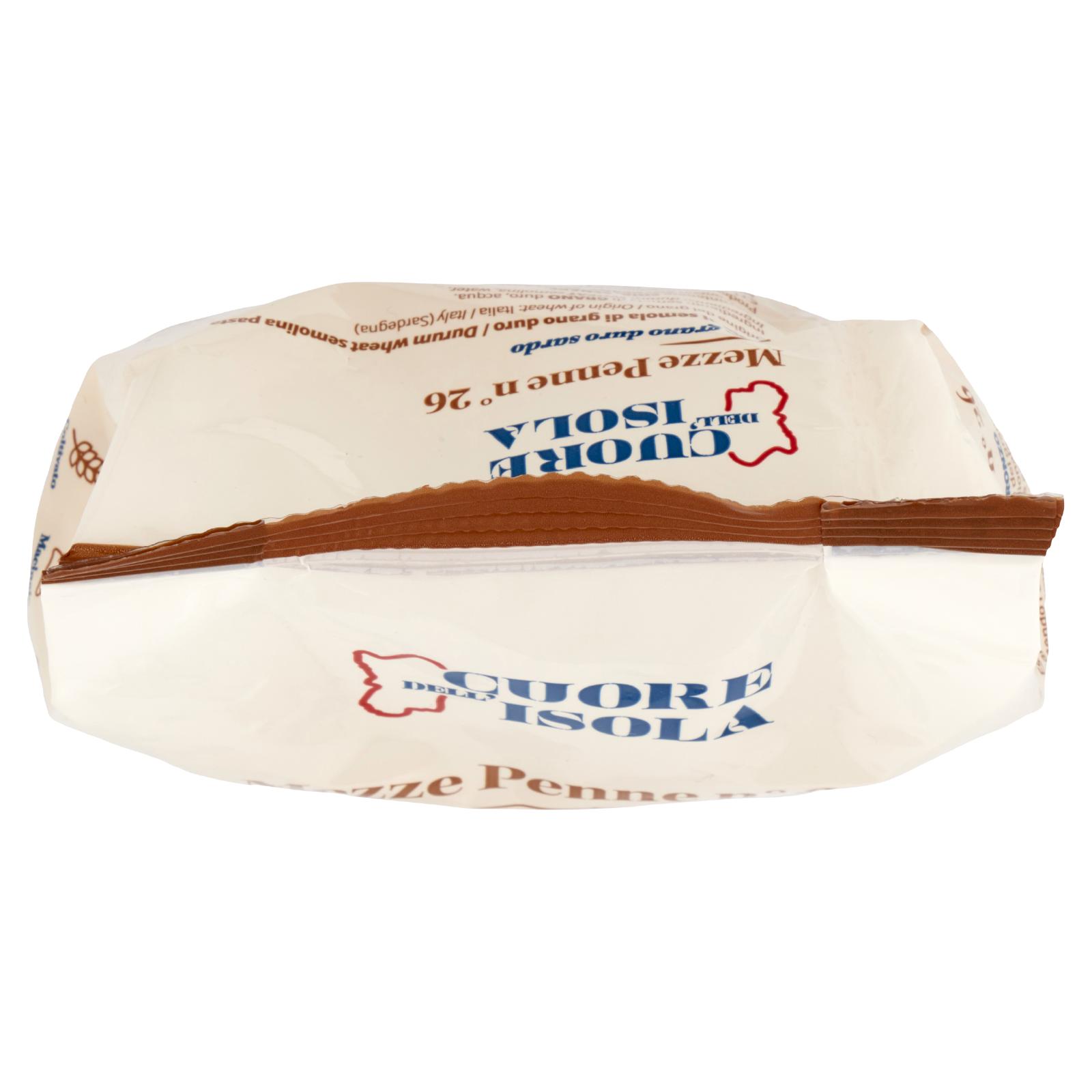 Cuore dell'Isola Mezze Penne n°26 500 g