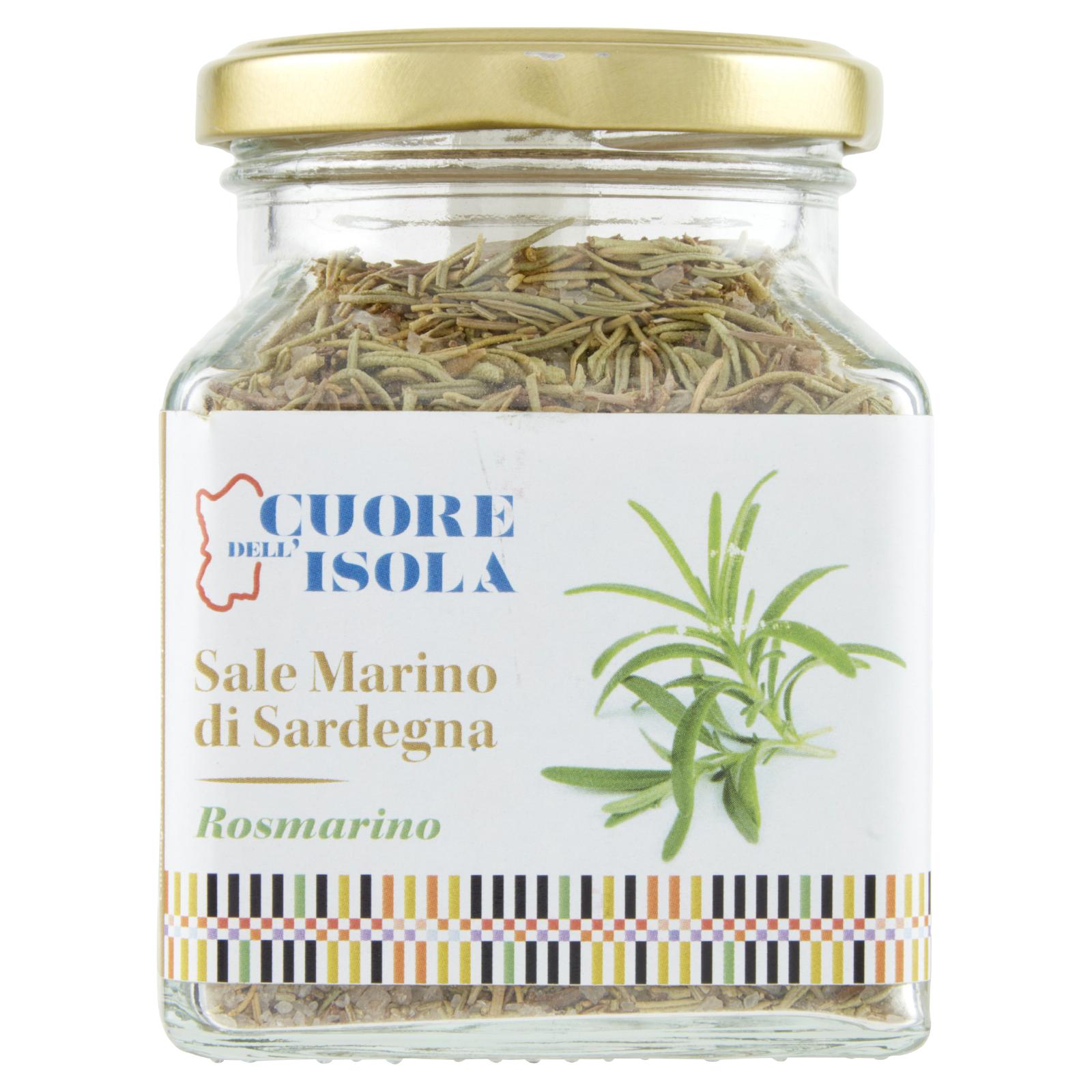 Cuore dell'Isola Sale Marino di Sardegna Rosmarino 210 g