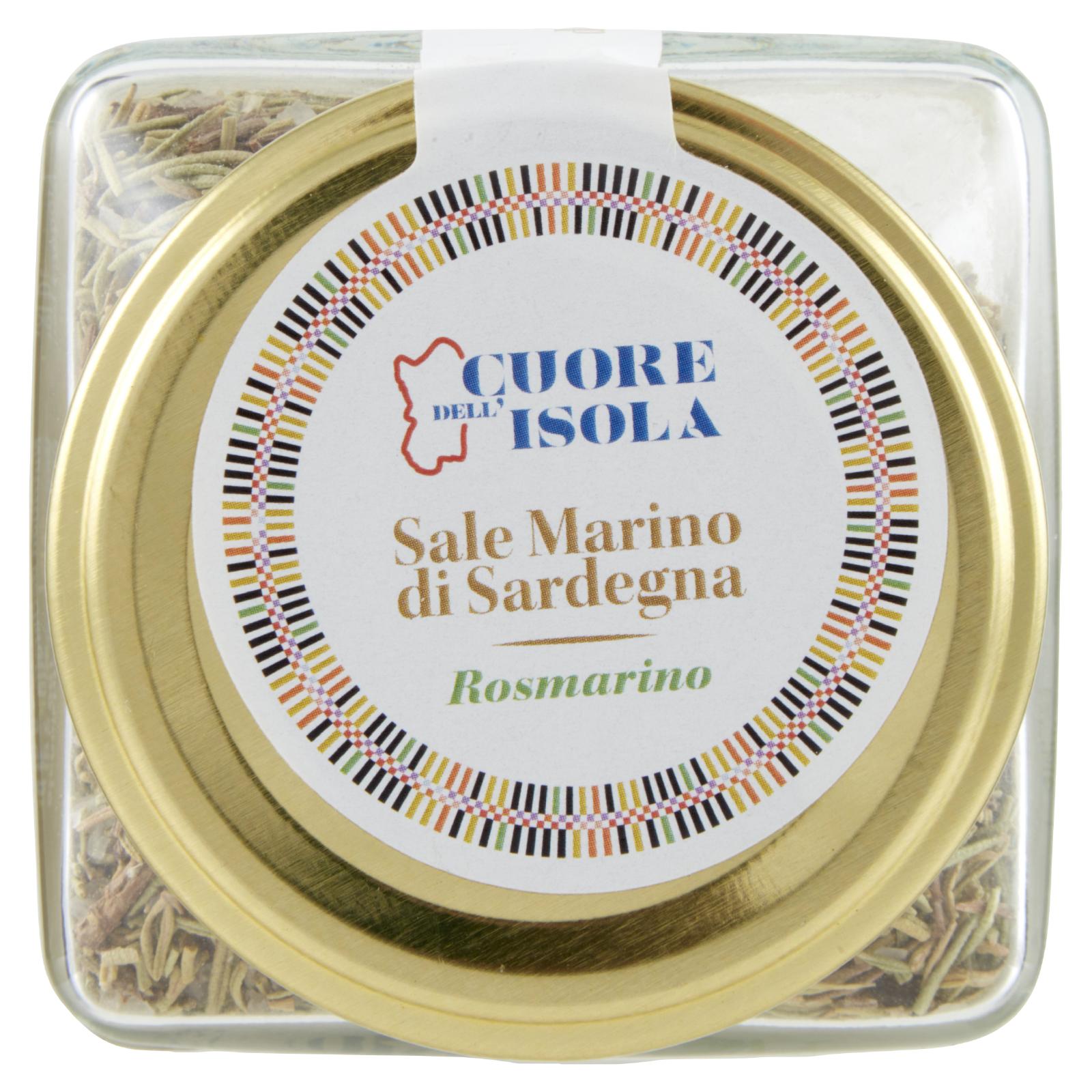 Cuore dell'Isola Sale Marino di Sardegna Rosmarino 210 g