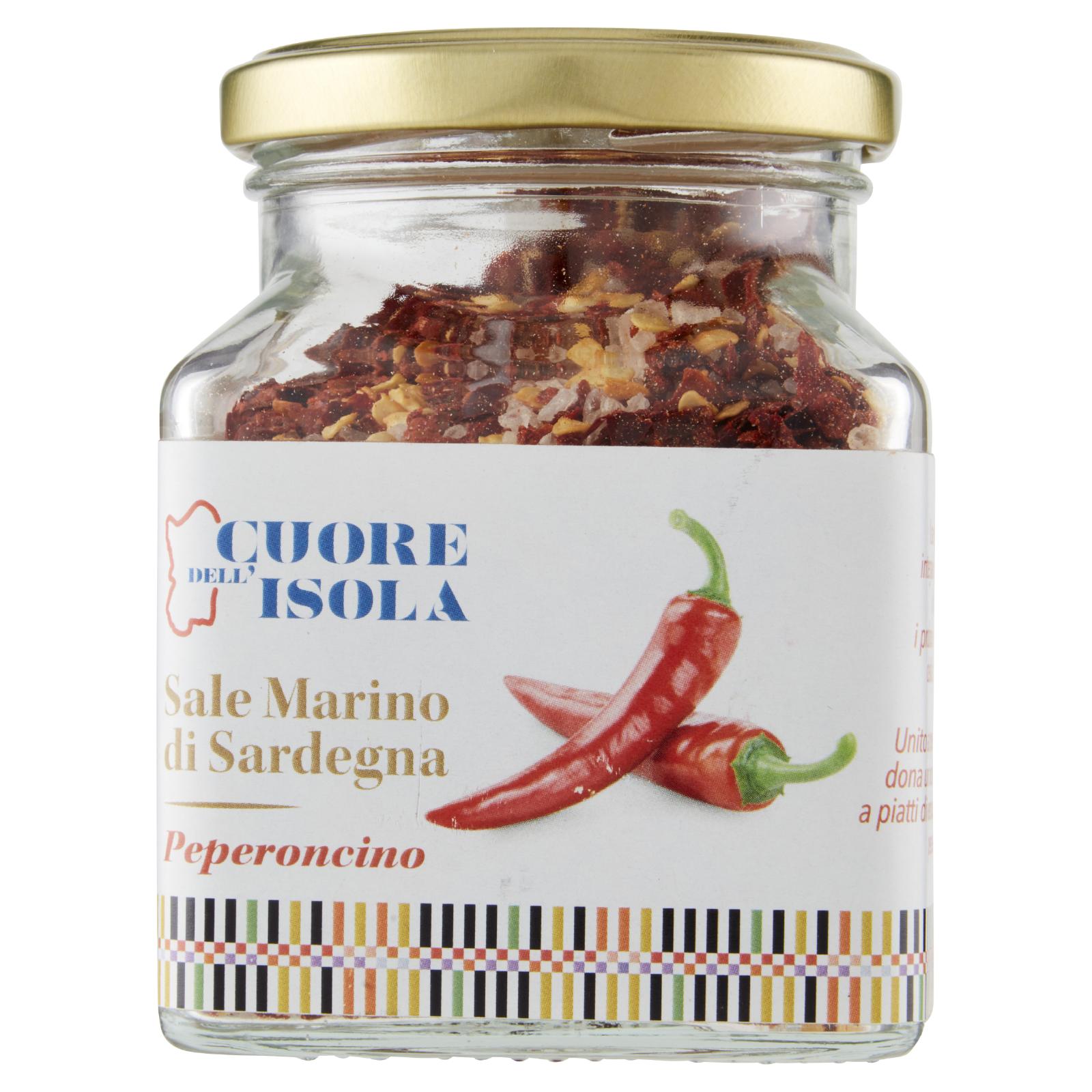 Cuore dell'Isola Sale Marino di Sardegna Peperoncino 210 g