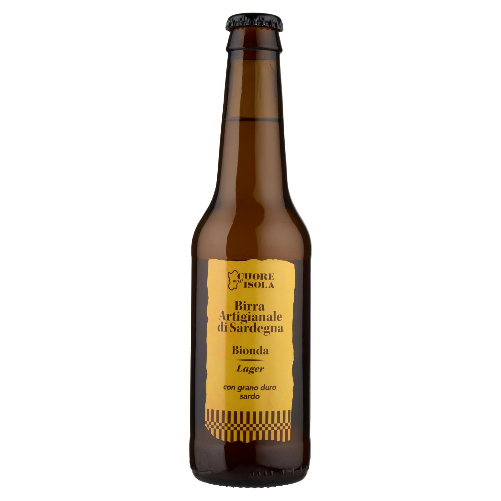 Cuore dell'Isola Birra Artigianale di Sardegna Bionda 33 CL