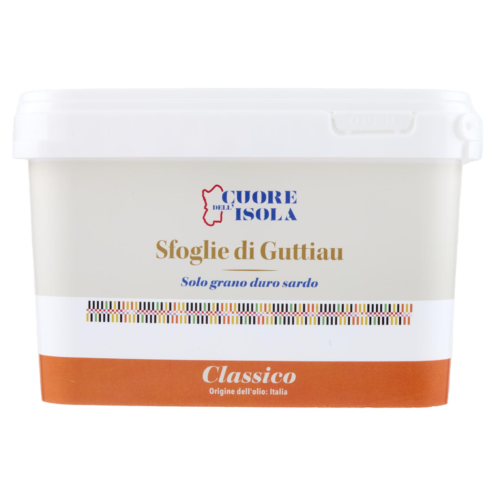 Cuore dell'Isola Sfoglie di Guttiau Classico 500 g
