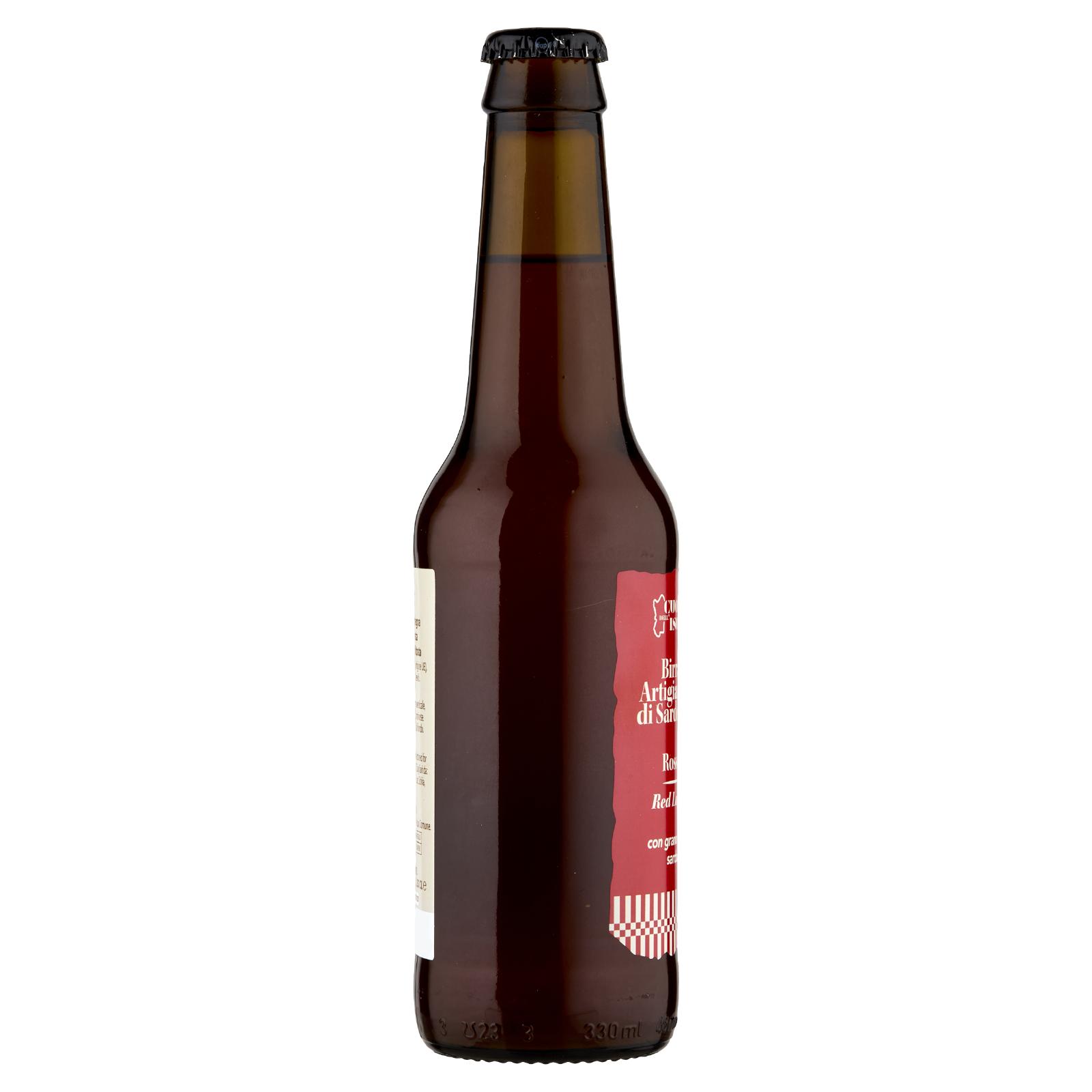 Cuore dell'Isola Birra Artigianale di Sardegna Rossa Red Lager 33 cl