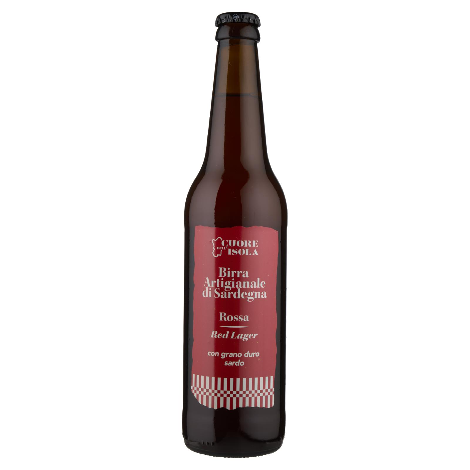 Cuore dell'Isola Birra Artigianale di Sardegna Rossa 50 CL