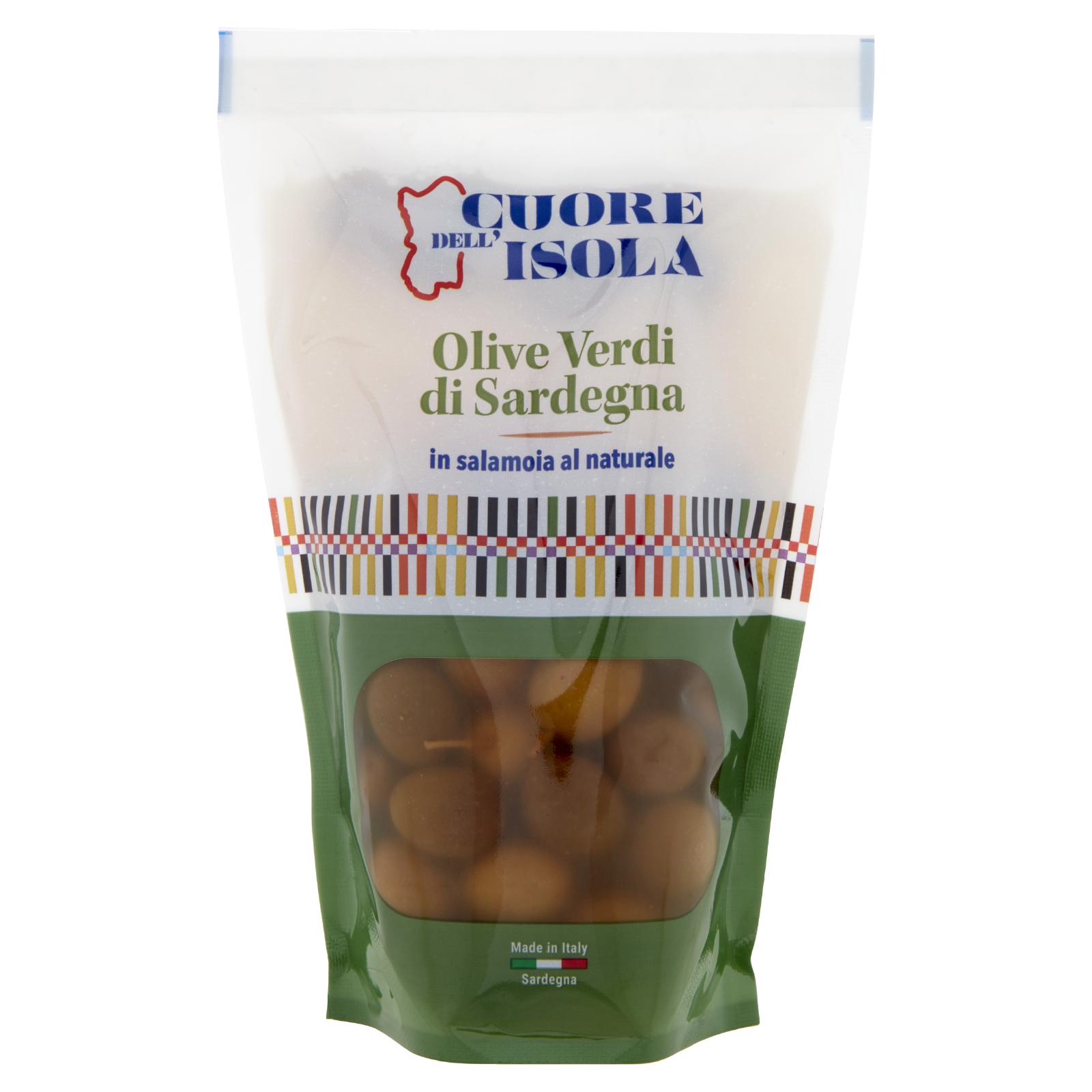 Cuore dell'Isola Olive Verdi di Sardegna 370 g