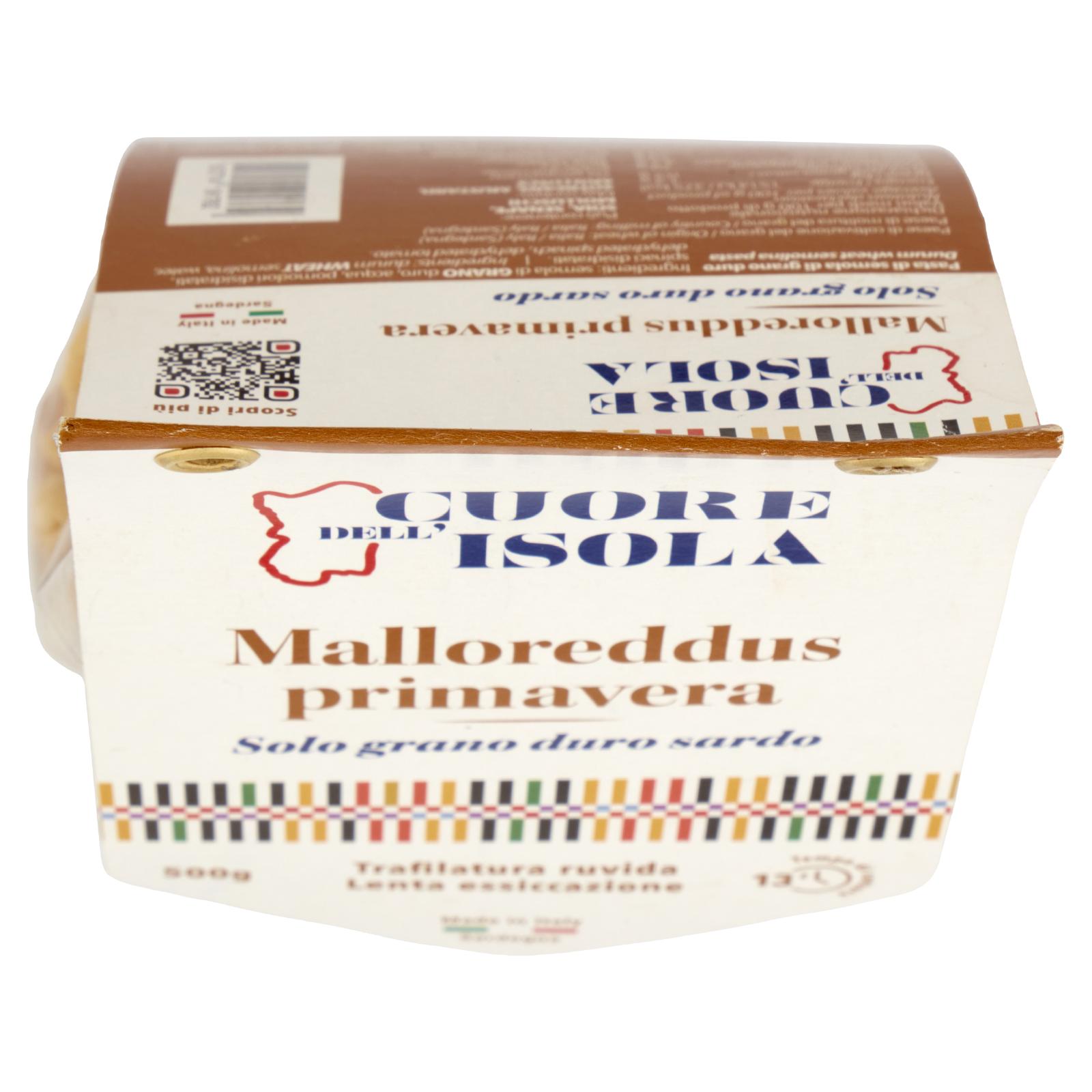 Cuore dell'Isola Malloreddus primavera 500 g