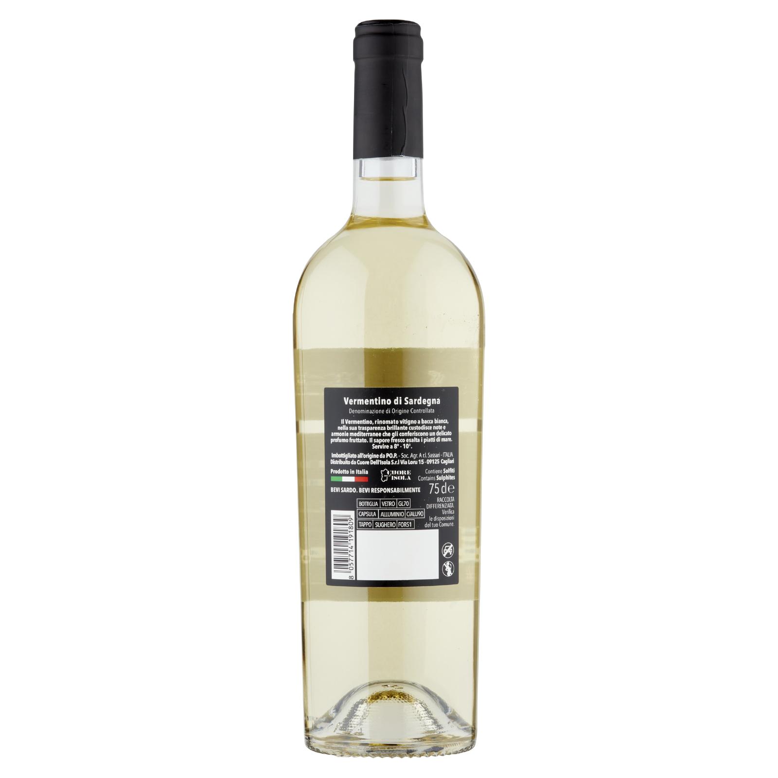 Cuore dell'Isola Vermentino di Sardegna DOC 75 cl