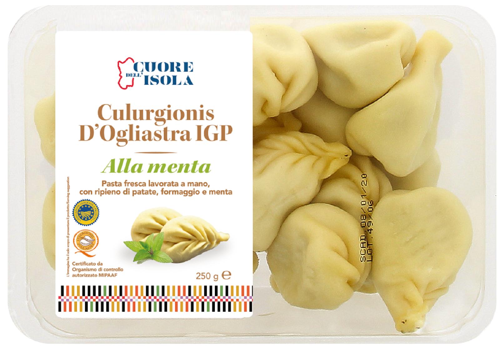 Cuore dell'Isola Culurgionis alla Menta IGP 250g