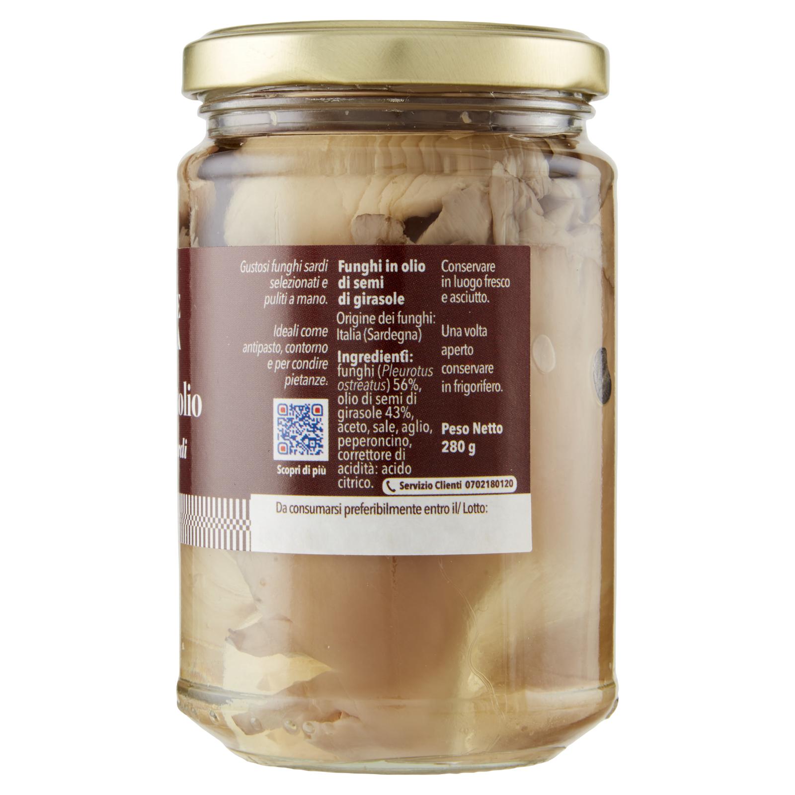 Cuore dell'Isola Funghi sottolio 280 g