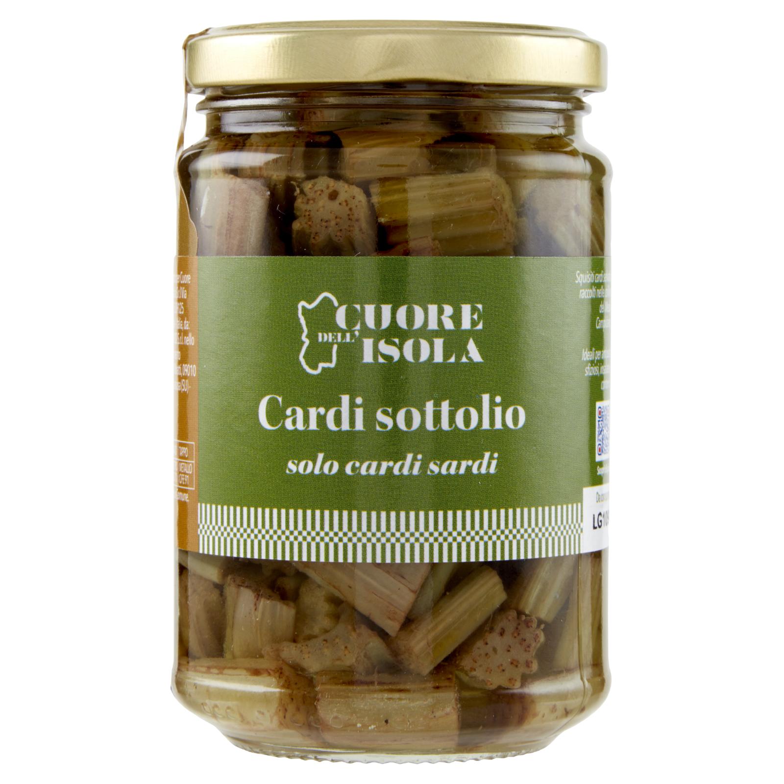 Cuore dell'Isola Cardi sottolio 280 g