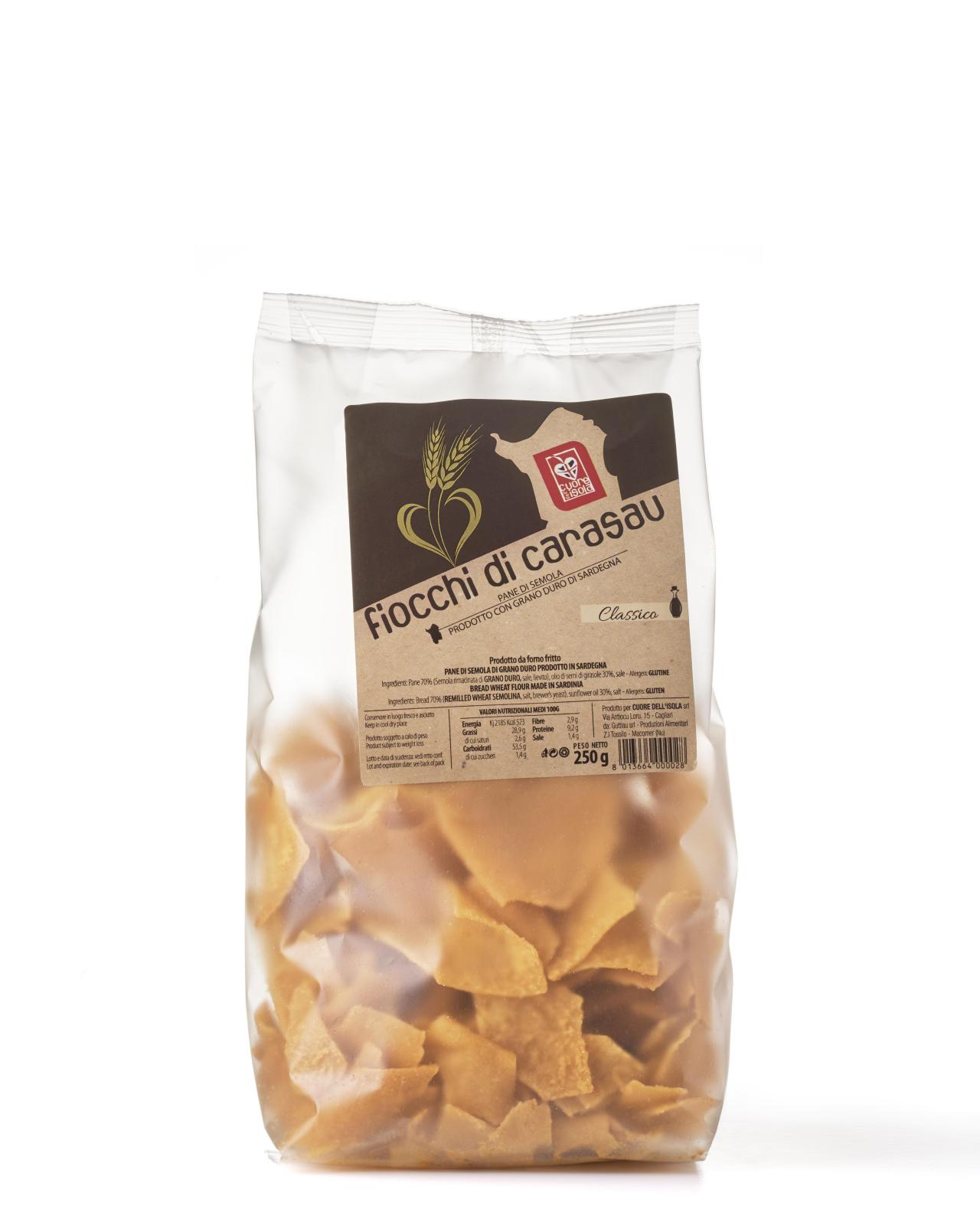 Cuore dell'Isola Snack Guttiau Classico 250g