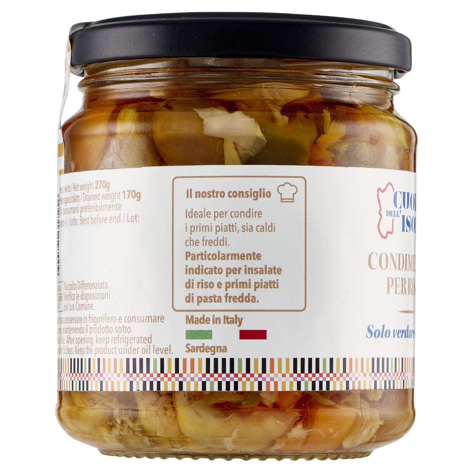 Cuore dell'Isola Condimento per Riso 270 g