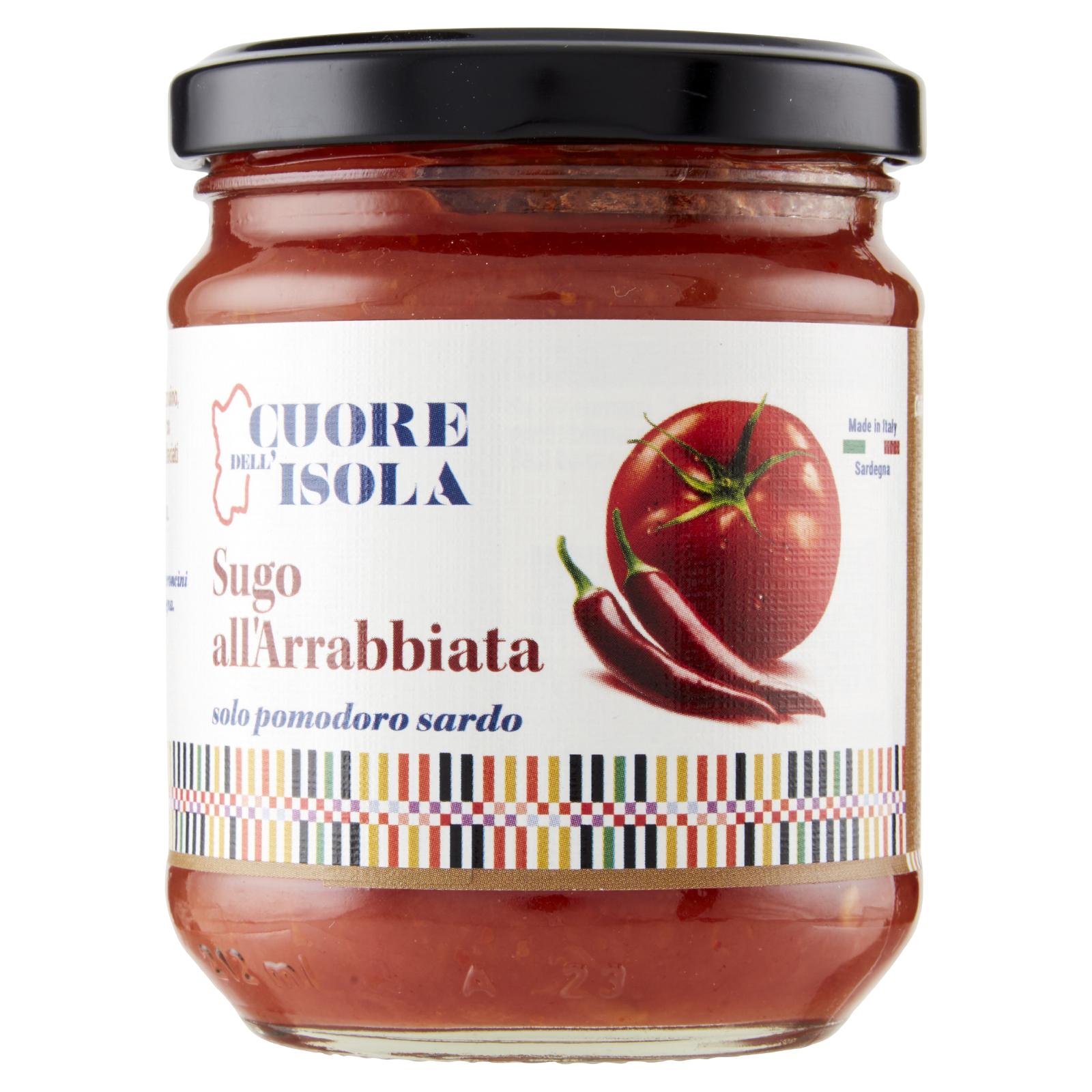 Cuore dell'Isola Sugo all'Arrabbiata 180 g