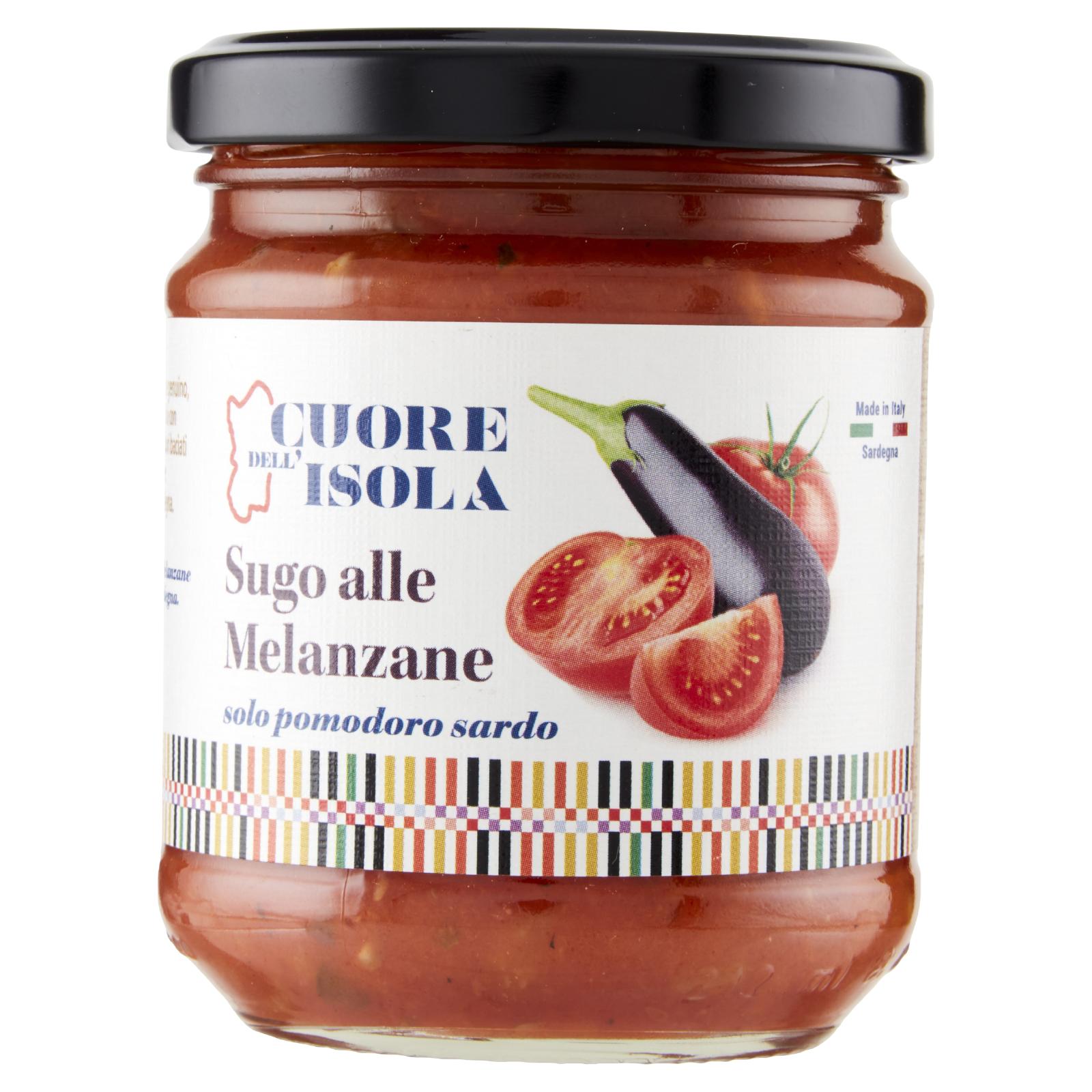 Cuore dell'Isola Sugo alle Melanzane 180 g