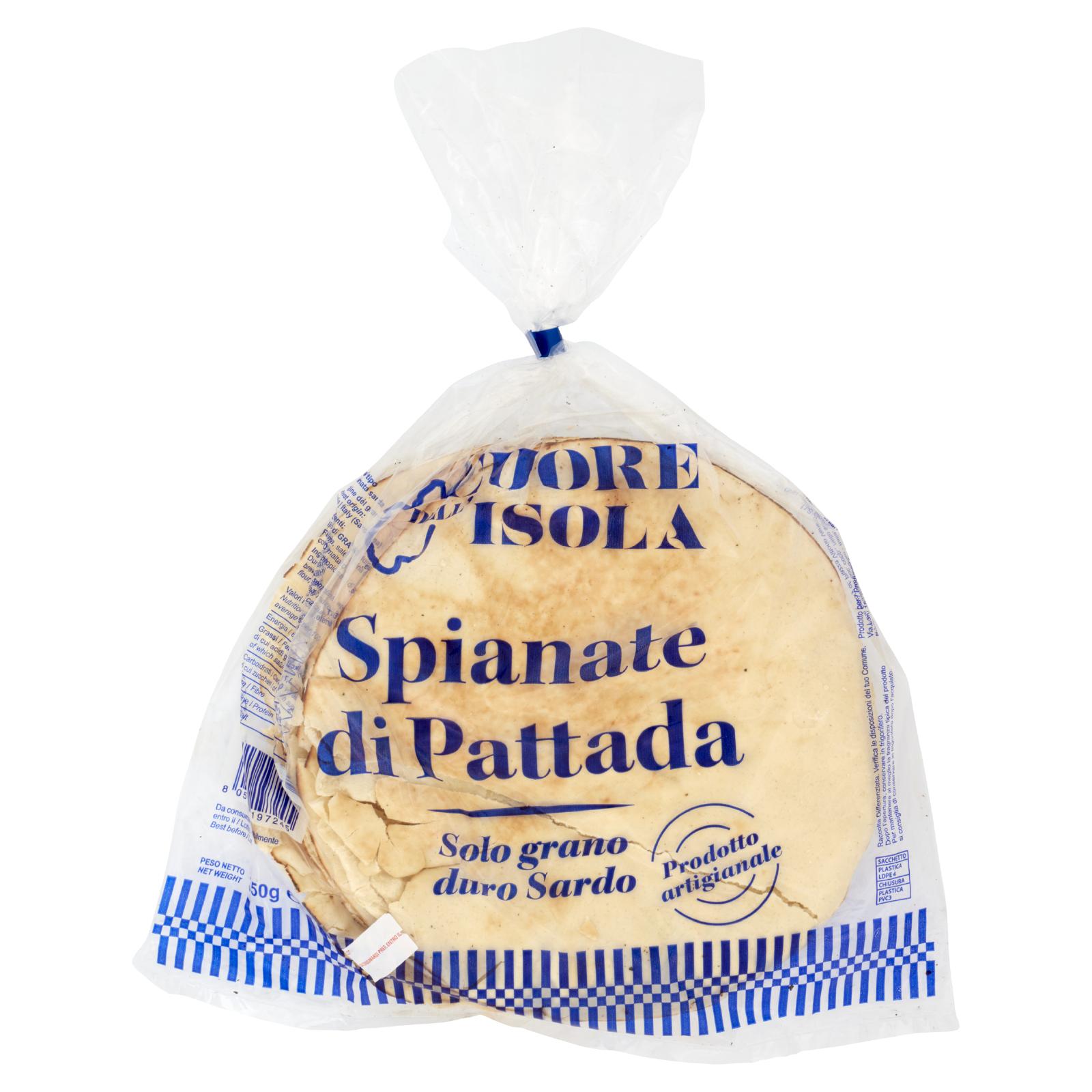 Cuore dell'Isola Spianate di Pattada 350 g