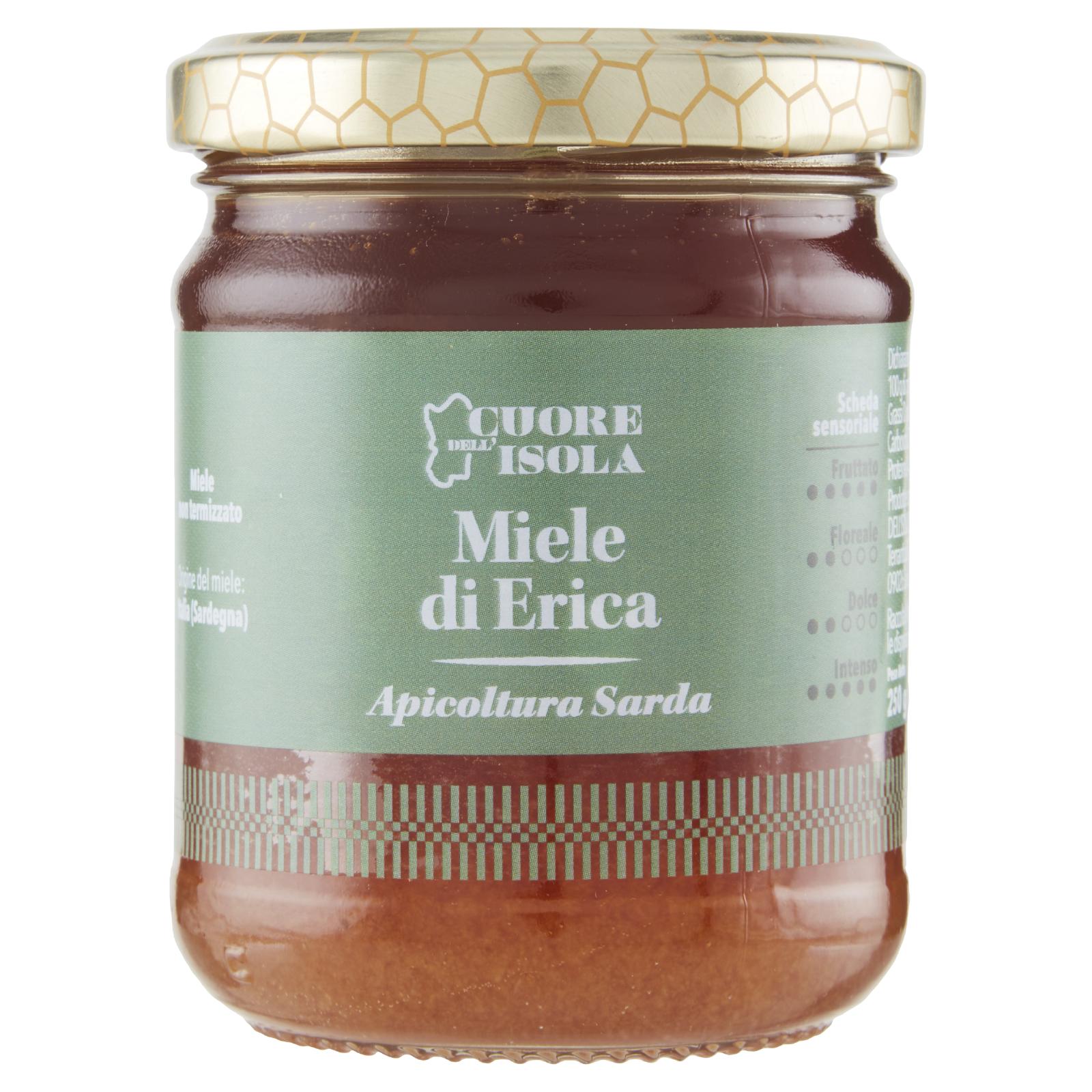 Cuore dell'Isola Miele di Erica 250 g