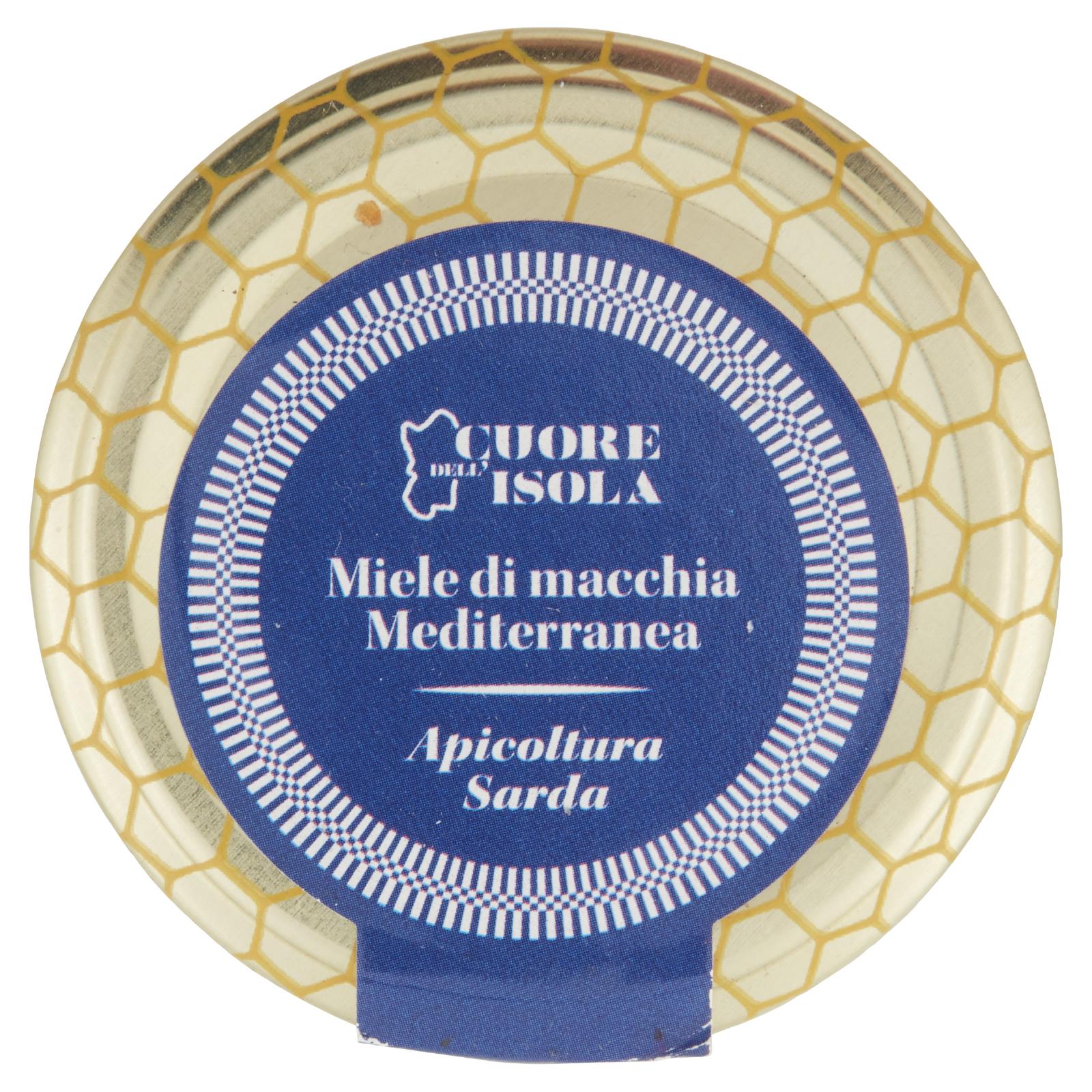 Cuore dell'Isola Miele di macchia Mediterranea 250 g