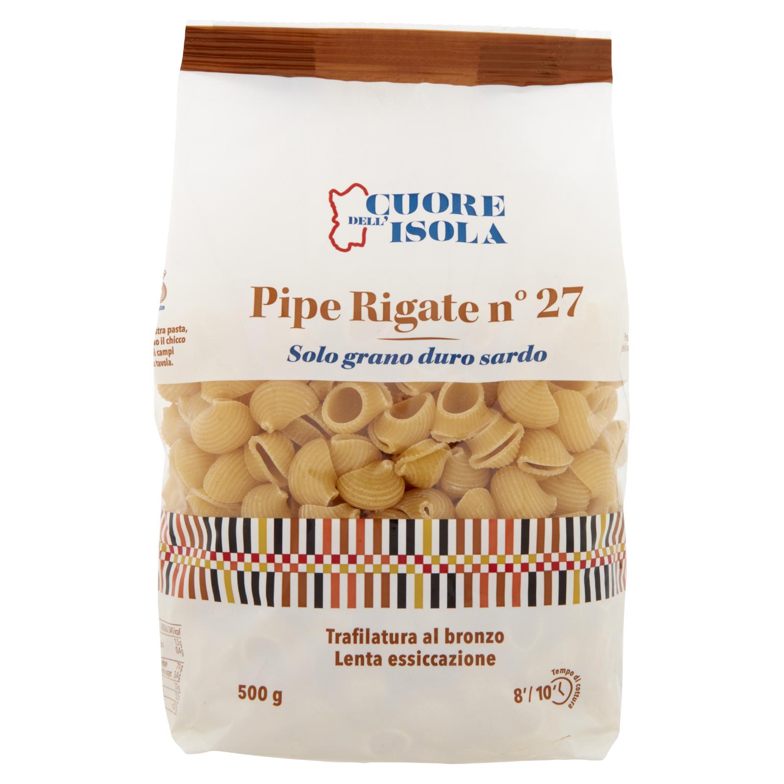 Cuore dell'Isola Pipe Rigate n° 27 500 g