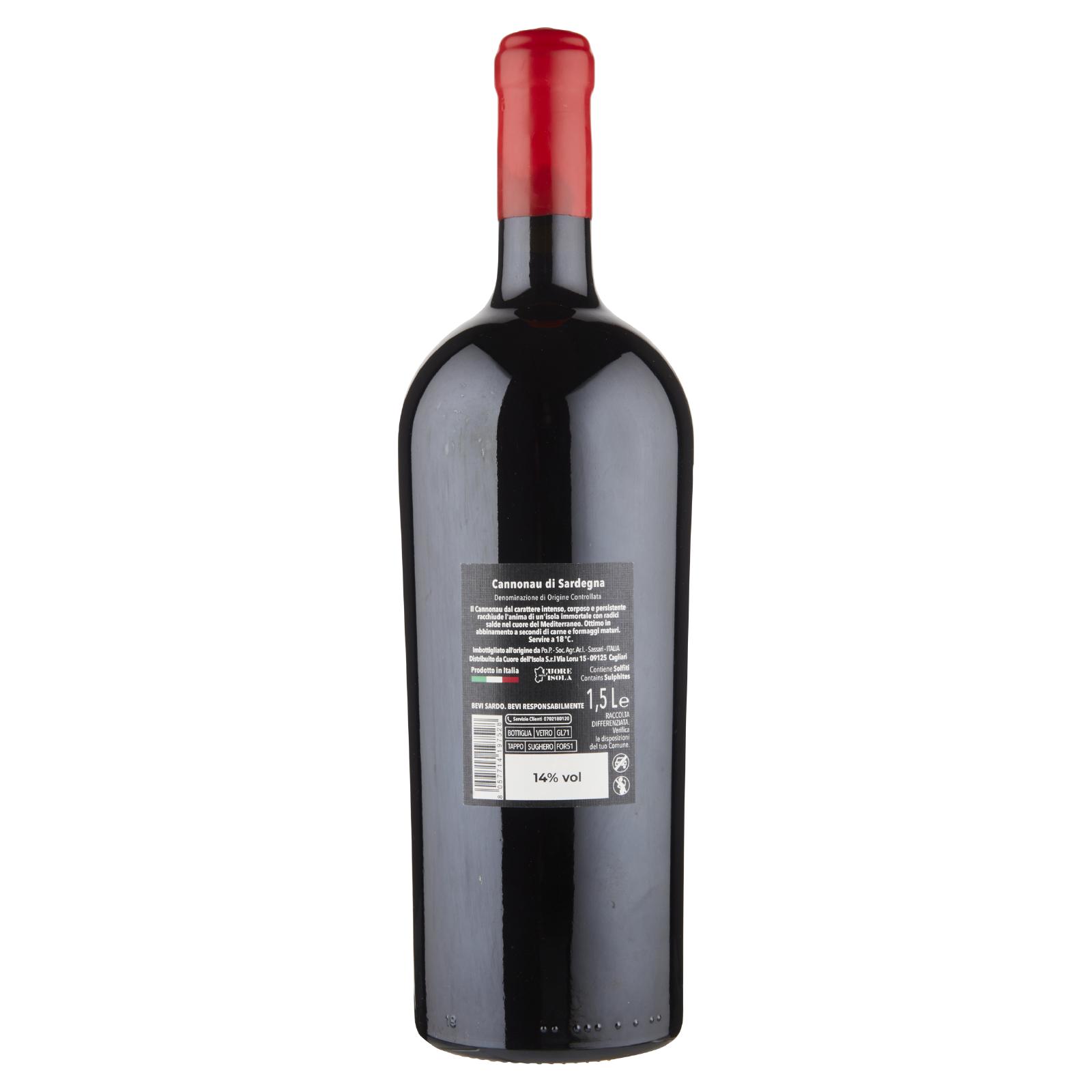 Cuore dell'Isola Cannonau di Sardegna DOC 1,5 L