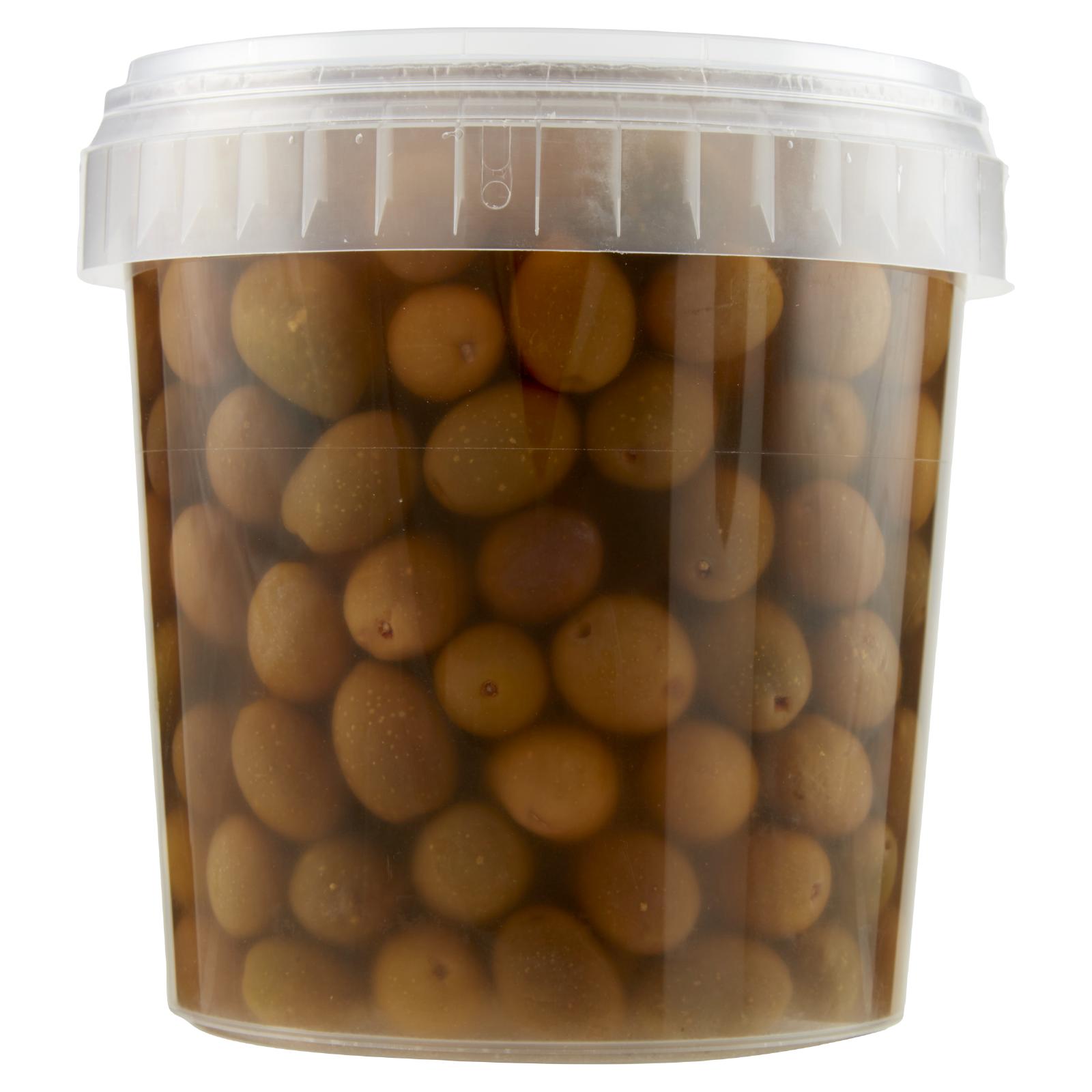 Cuore dell'Isola Olive verdi intere di Sardegna in salamoia al naturale 1200 g