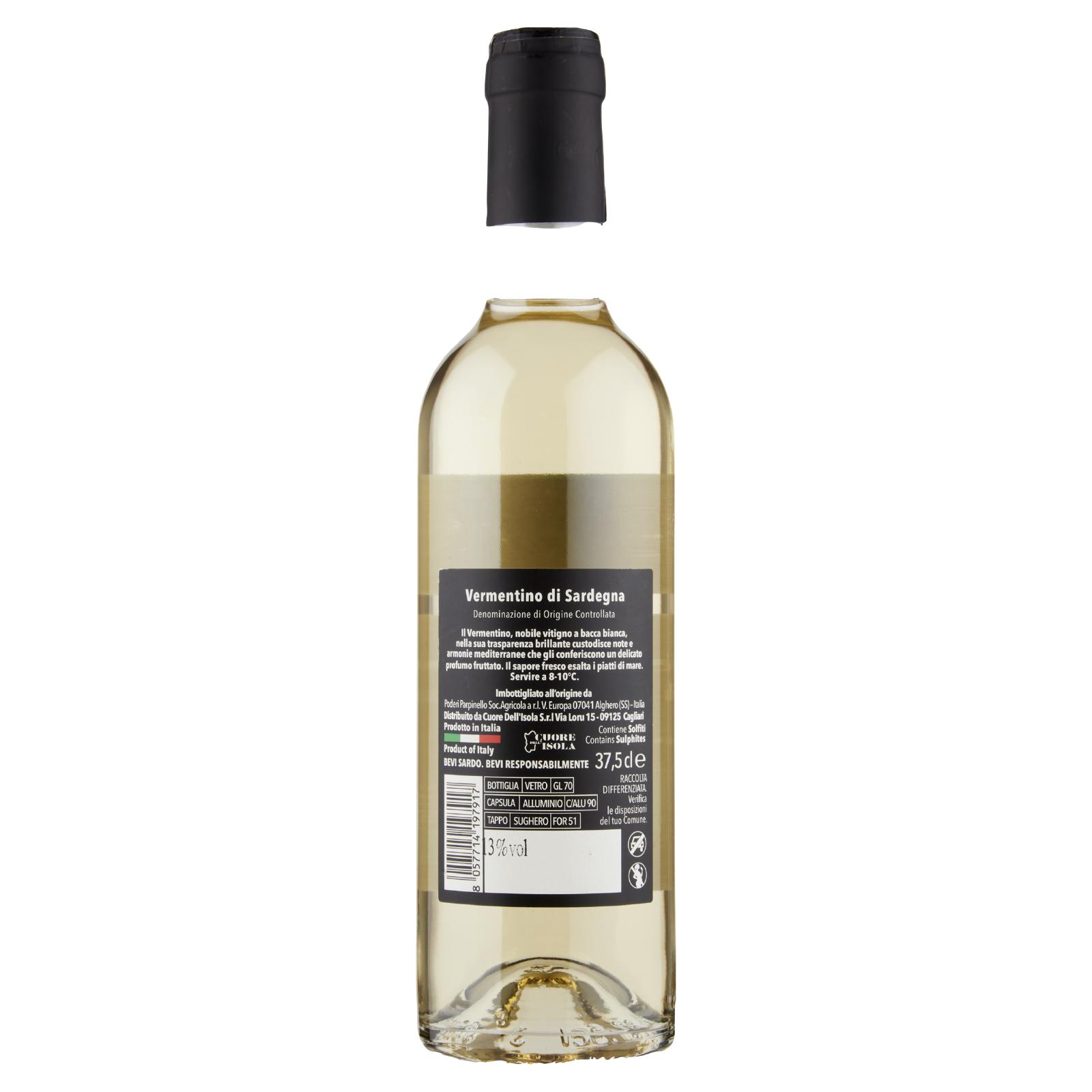 Cuore dell'Isola Vermentino di Sardegna DOC 37,5 cl