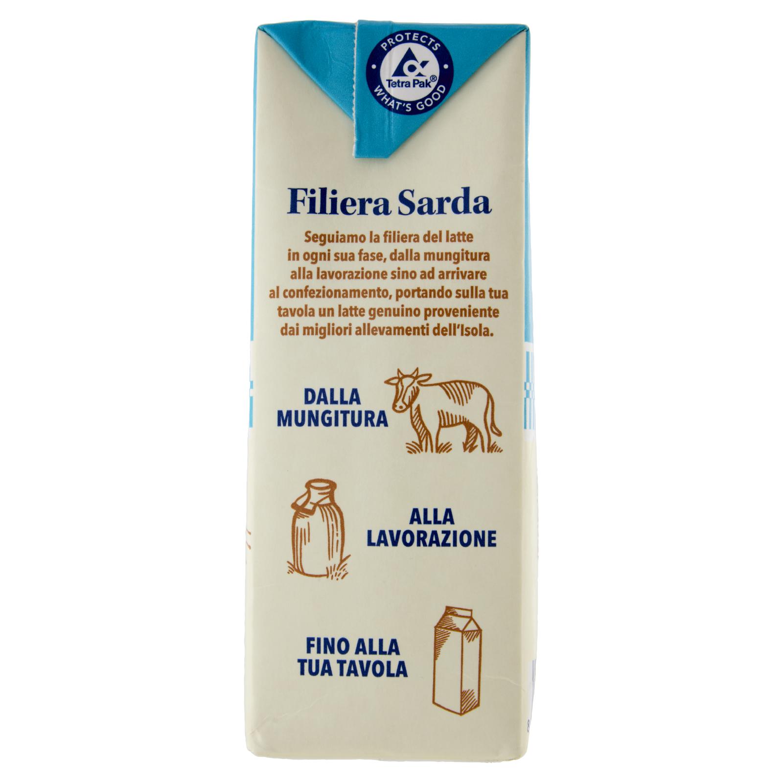 Cuore dell'Isola Latte Sardo Parzialmente Scremato UHT 1 L