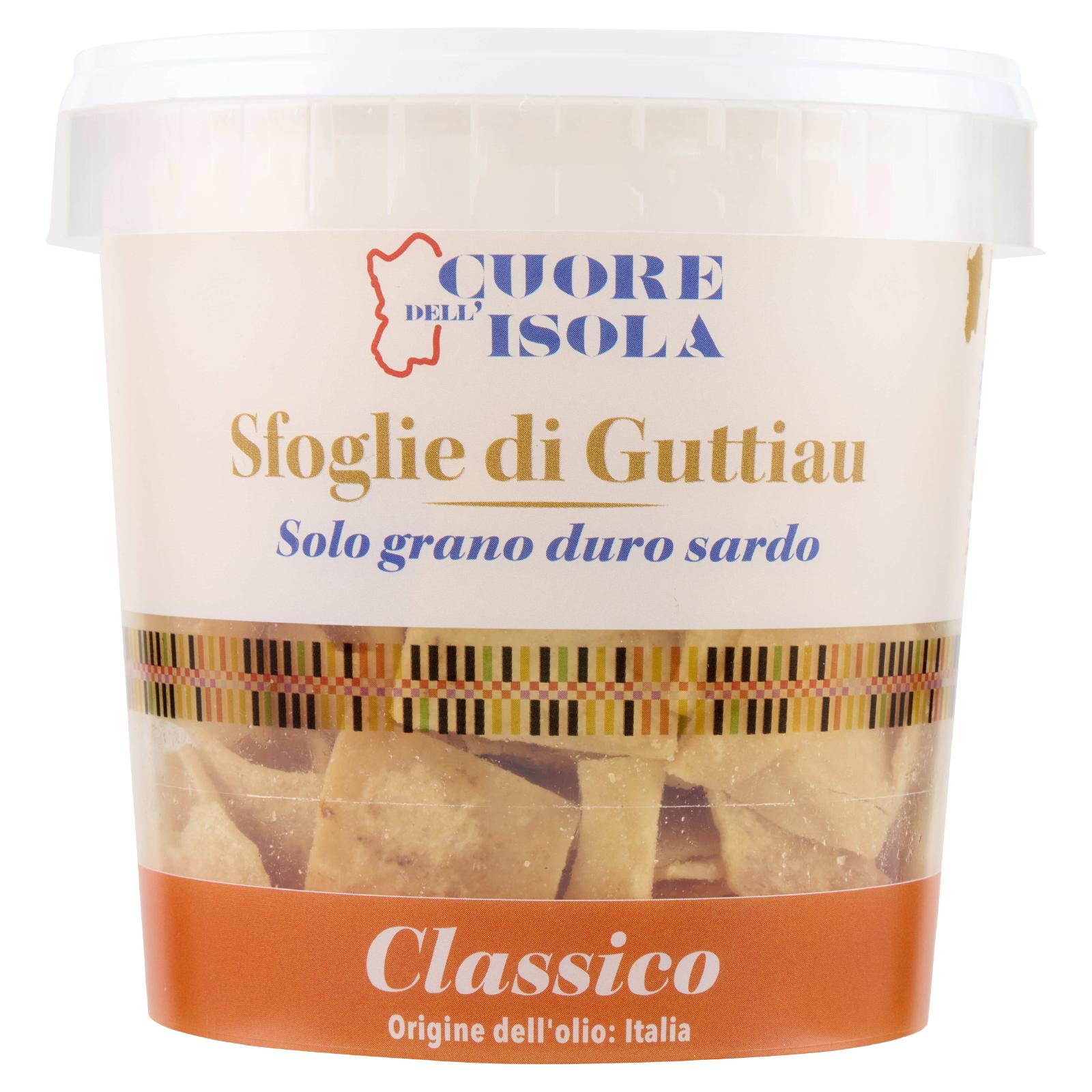 Cuore dell'Isola Sfoglie di Guttiau Classico 180 g