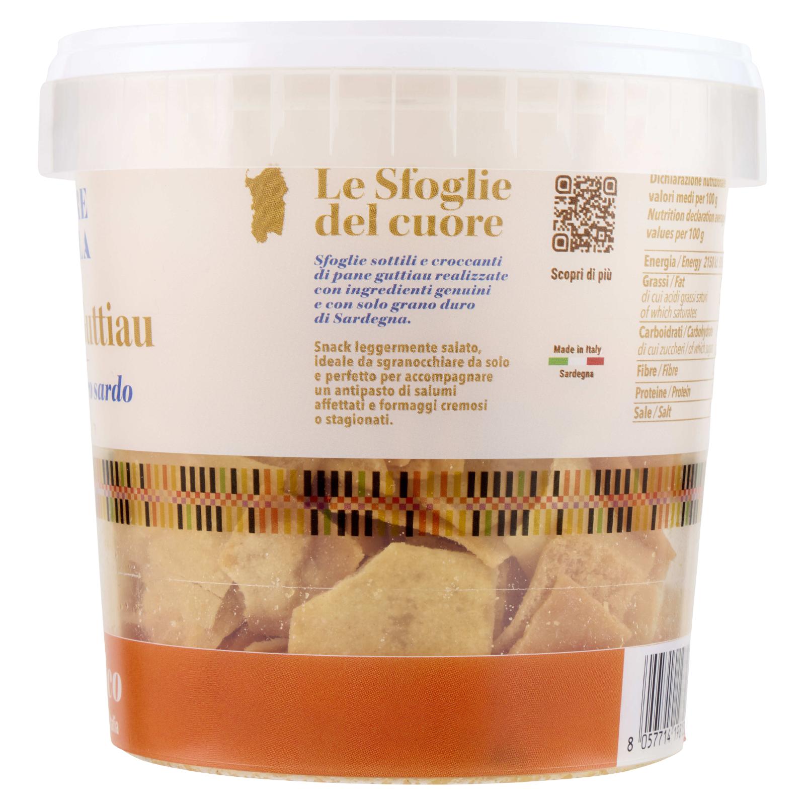Cuore dell'Isola Sfoglie di Guttiau Classico 180 g